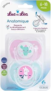 Lel Silicone Anatomique Soother 6-18M - Durable Anatomical Pacifiers