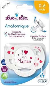 Lel Silicone Anatomique Soother 0-6M - Ergonomic Pacifier for Newborns