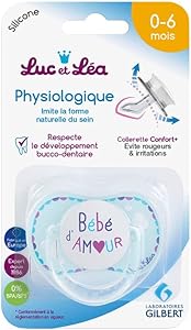 Lel Silicone Soother Anat 0-6M - Ergonomic Silicone Baby Soother