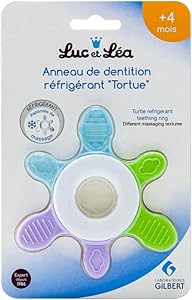 Lel Teething Ring Tortoise +4M - Tortoise Teething Ring for Baby Gums