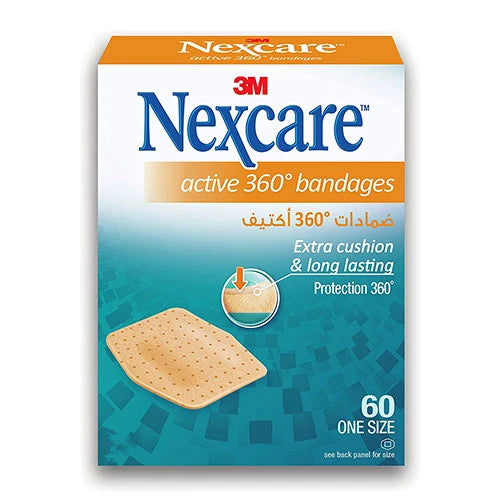 3M Nexcare Active Bandages 60pcs