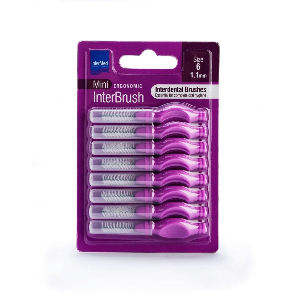 Intermed Ergonomic Mini S-6 Interbrush 1.1Mm 8S
