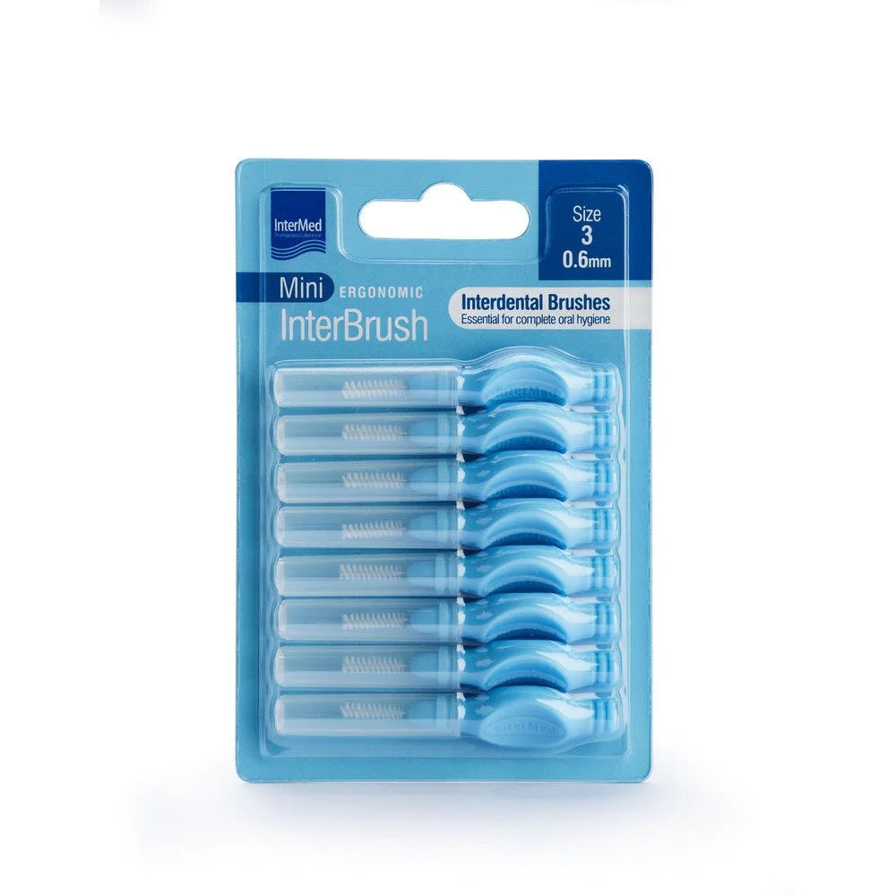Intermed Ergonomic Mini S-3 Interbrush 0.6Mm 8S