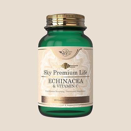 Sky Premium Echinacea & Vit C Tab 60S