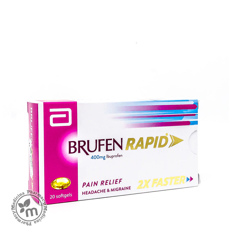 Brufen Rapid 400mg Capsules 20S