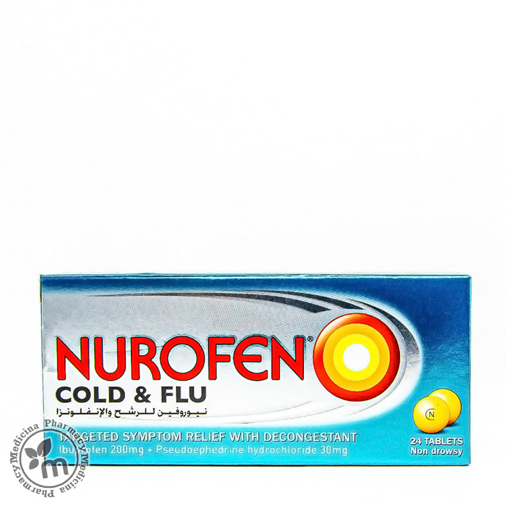 Nurofen Cold & Flu tablet 24S