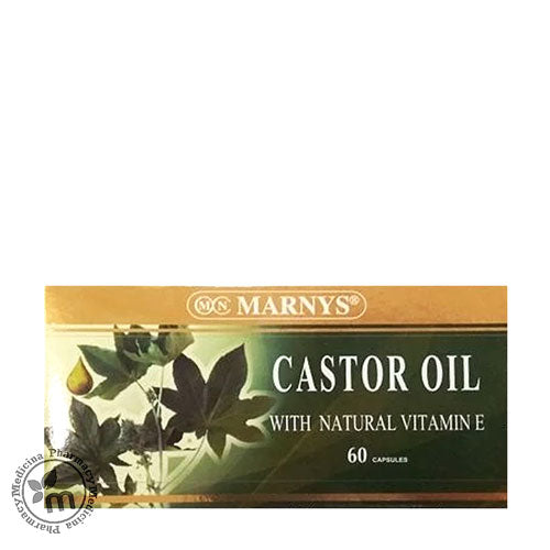 Marnys Castor Oil Capsules Constipation Treatment