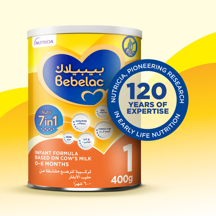 Bebelac 1 7-in-1 Infant Formula 400g