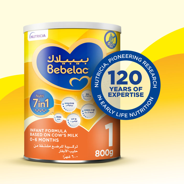 Bebelac 1 7-in-1 Infant Formula 800g