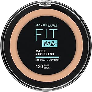 Maybelline Fit Me Powder 130 Buff Beige - Natural Matte Compact Powder