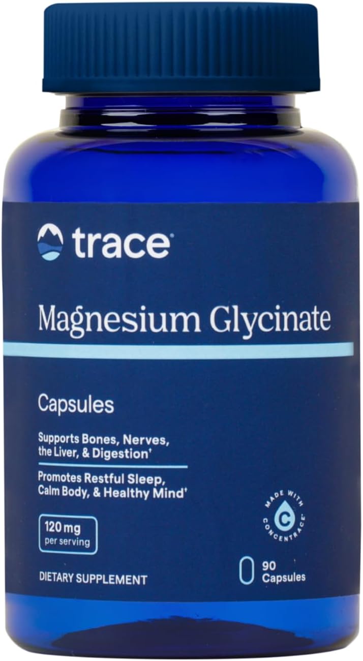 Trace Magnesium Glycinate 120Mg Cap 90S