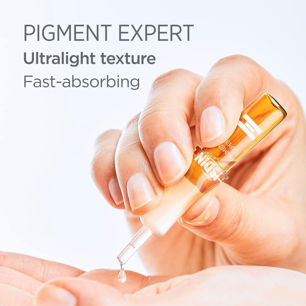 ISDIN Isdinceutics Pigment Expert serum ampoule with ultralight, fast-absorbing formula for dark spot correction and skin brightening