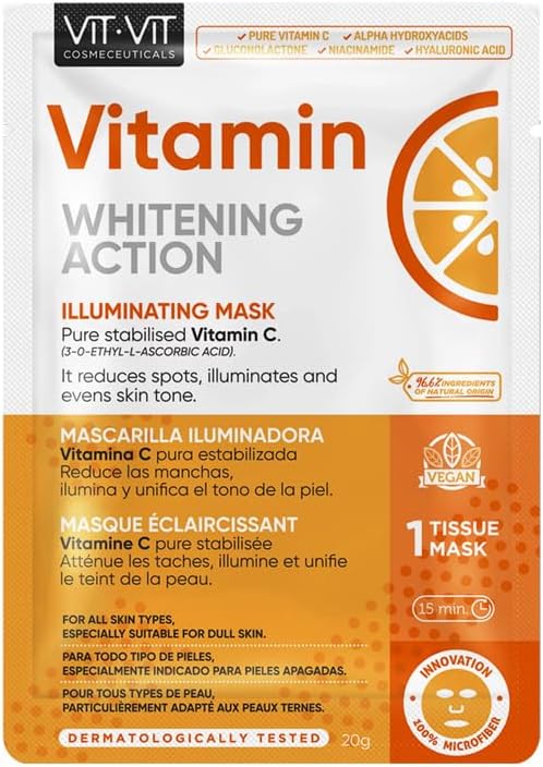 Vit Vit C Whitening Action Illuminating Mask 20G