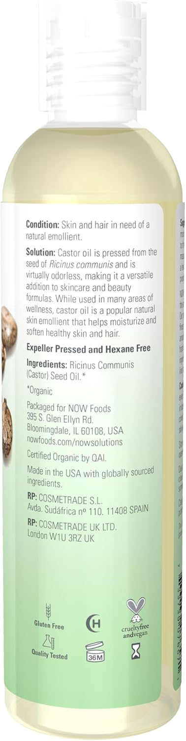 Now Castor Oil 30ml