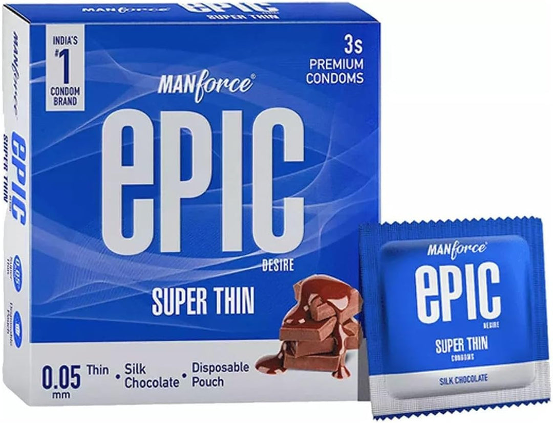 MANFORCE EPIC DESIRE SUPER THIN CONDOM 3S