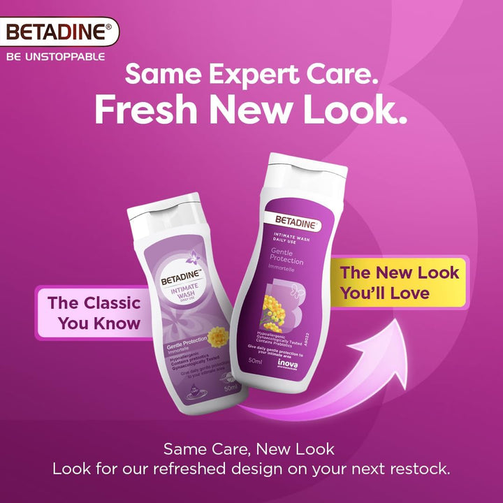 Betadine Intimate Wash Gentle Protection 50ml