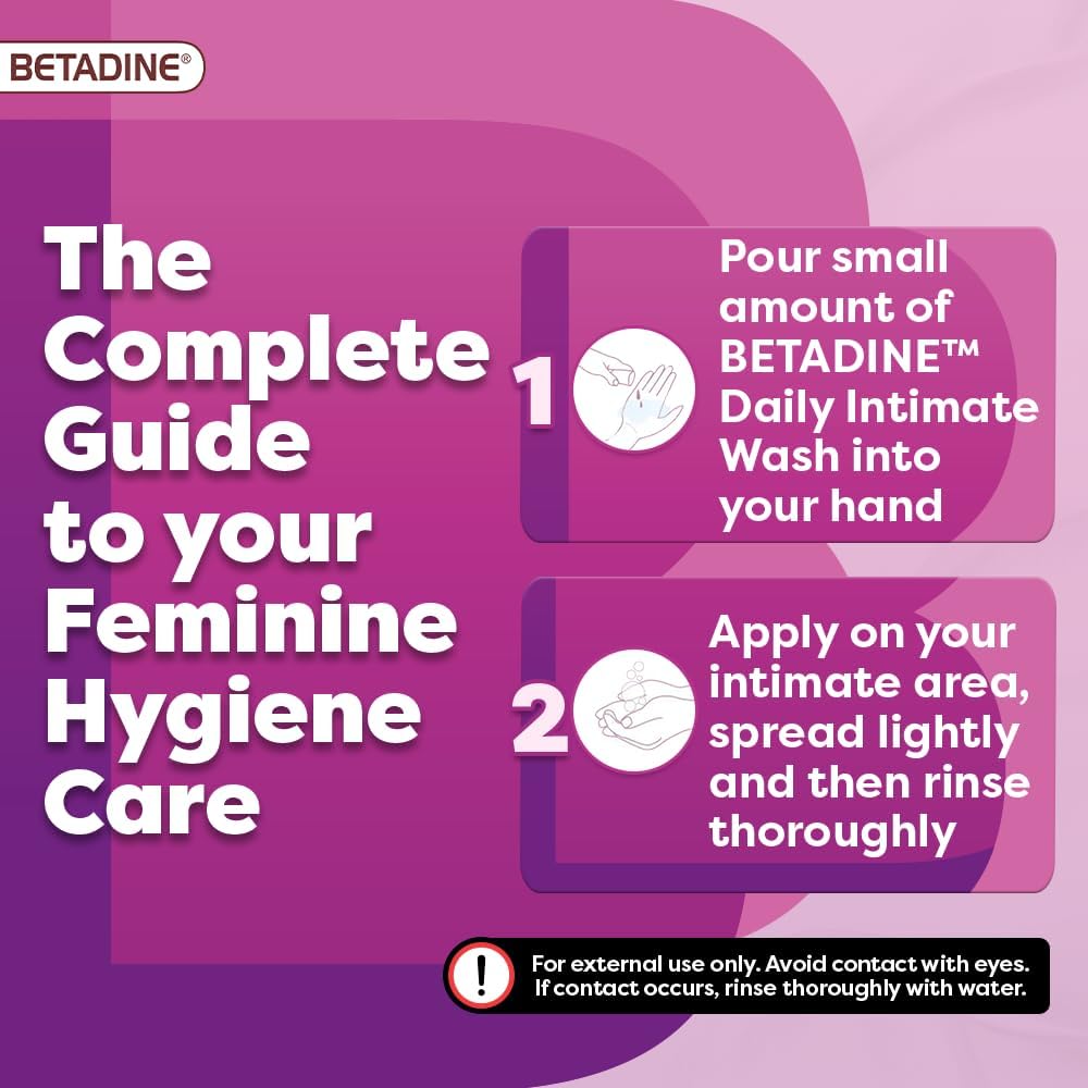 Betadine Intimate Wash Odour Control 50ml