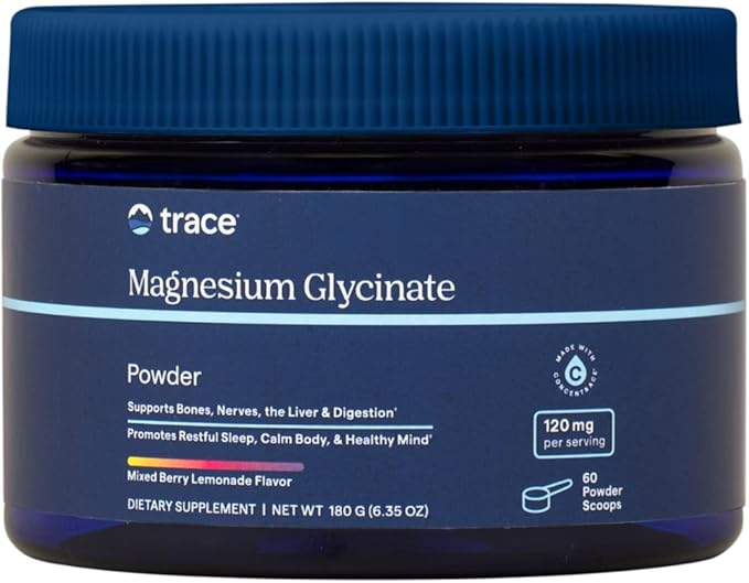 Trace Magnesium Glycinate 120Mg Powder 180G
