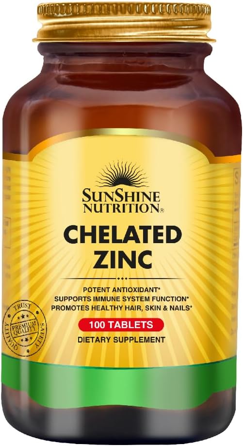 Sunshine Chelated Zinc Tab 100S