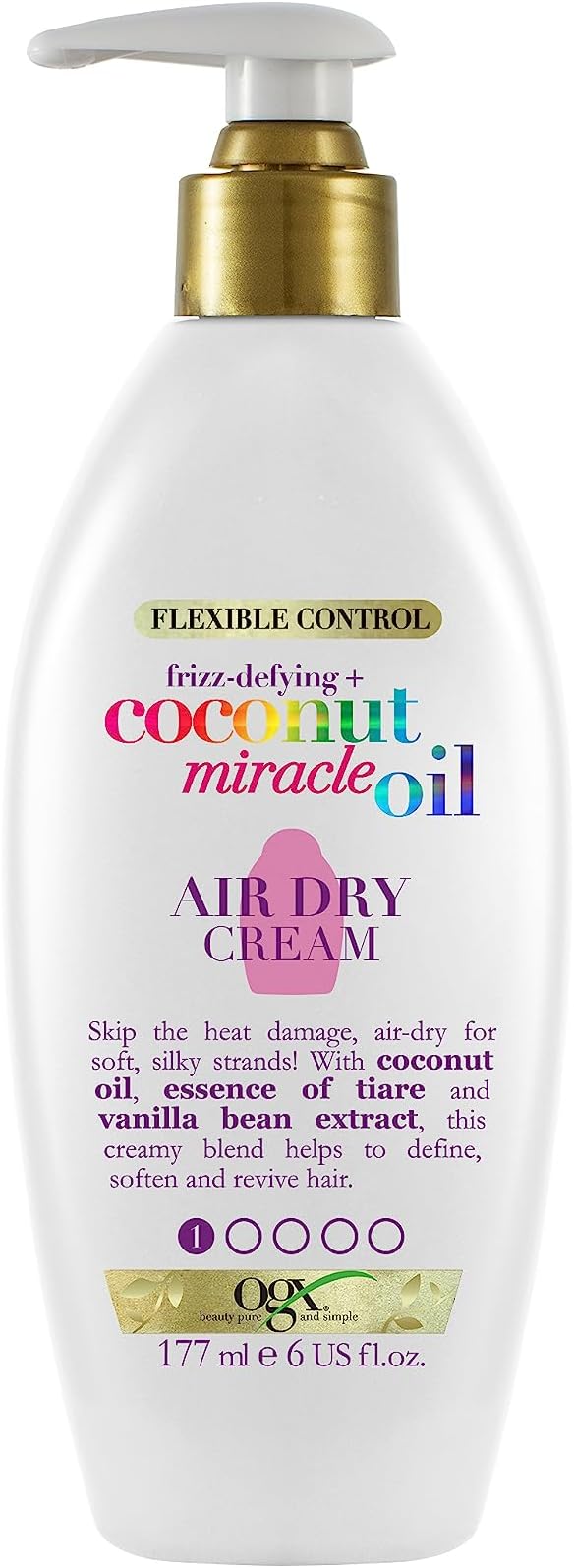 OGX COCONUT MIRACLE OIL AIR DRY CREAM 177ML