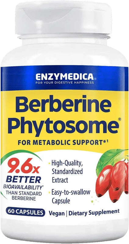 ENZYMEDICA BERBERINE PHYTOSOME CAP 60S