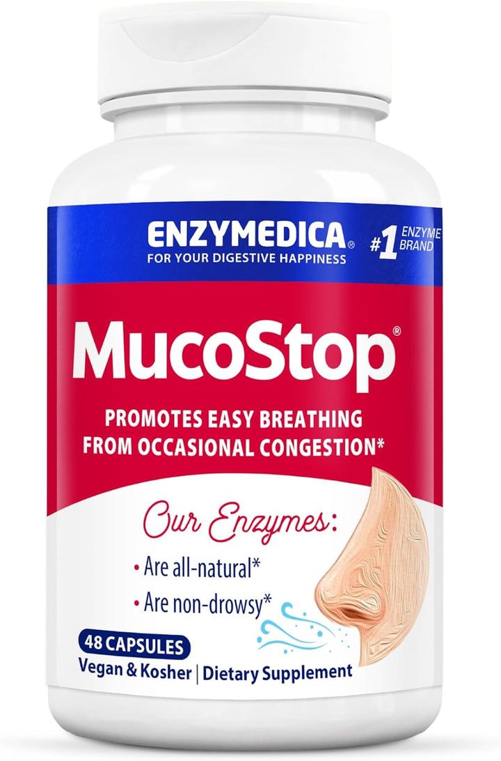 Enzymedica Mucostop Capsules 48s