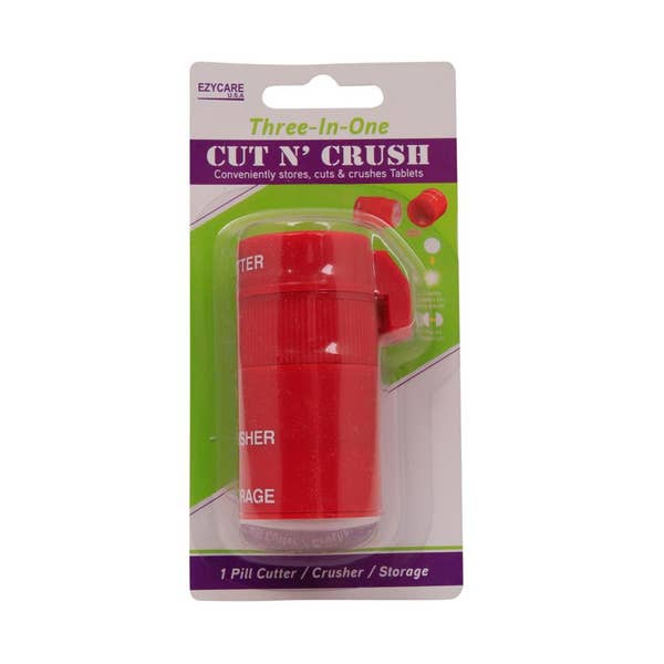 Ezy Care 3-in-1 Pill Cutter & Crusher - 17825