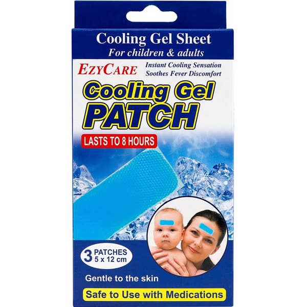 Ezy Care Cooling Gel Patches 3pcs