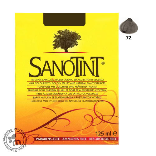 Sanotint Sensitive 72 Bright Ash Chestnut
