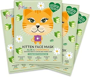 7Th Heaven Kitten Aloe&Chamo Face Sheet Mask