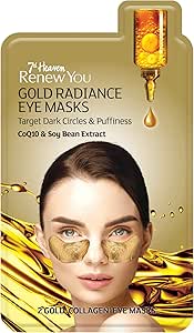 7Th Heaven Renew Gold Radiance Eye Mask 2S