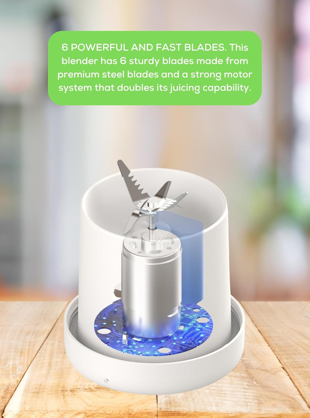 QUTEK Y03 FRESHBLEND SMART PORTABLE BLENDER