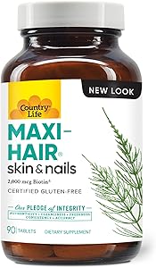 COUNTRY LIFE MAXI-HAIR PLUS SKIN&NAILS VEGCAP 120S