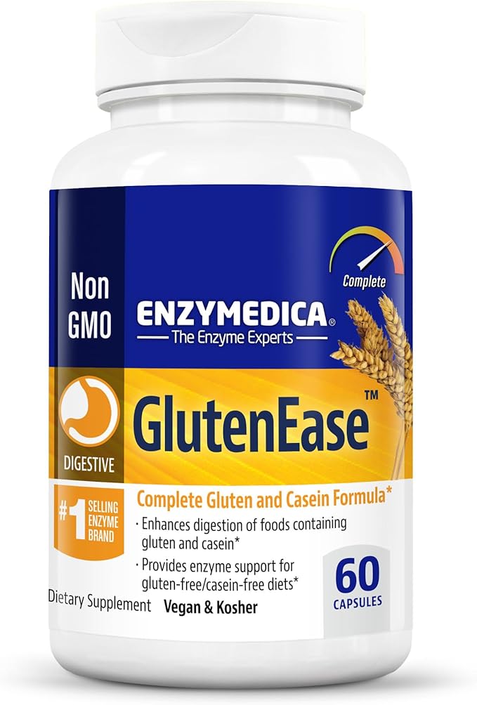 Enzymedica Glutenease Capsules 60s