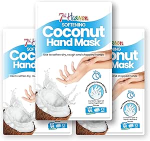 7Th Heaven Softening Coconut Hand Mask 2S