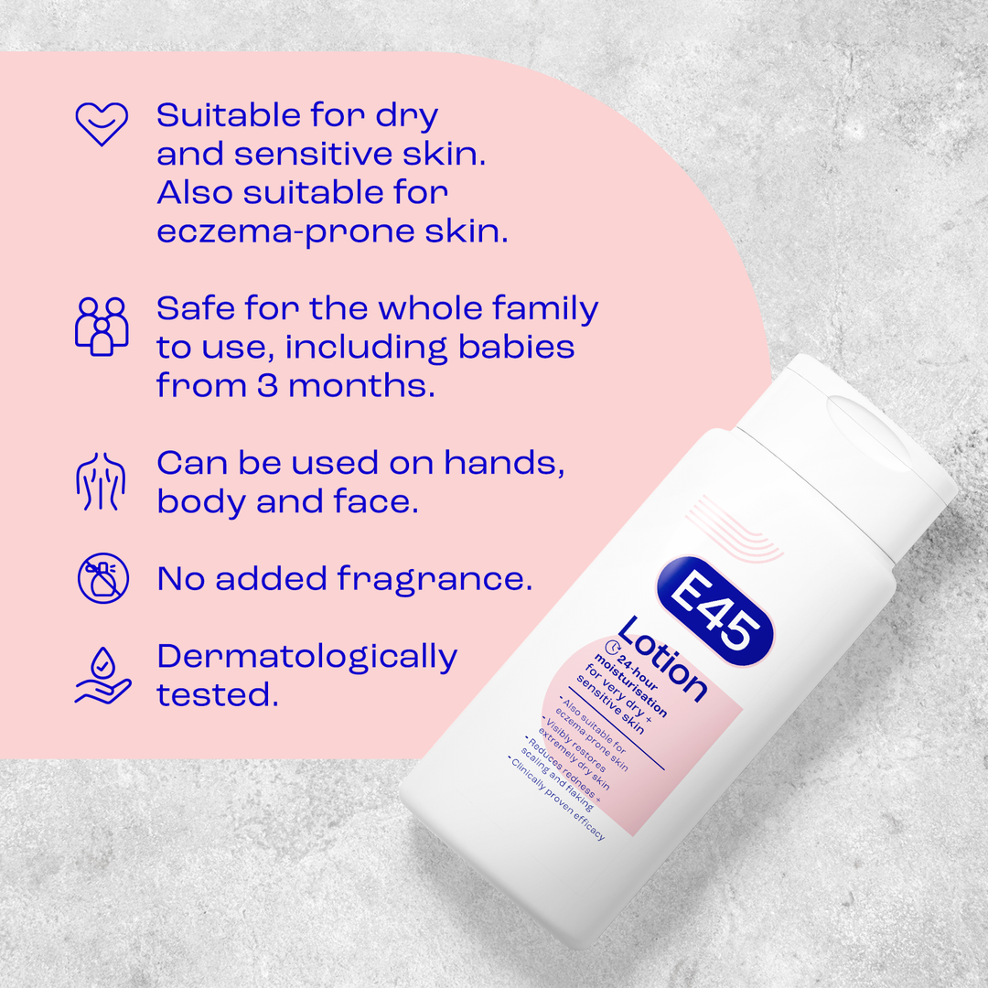 E45 Moisturizing Body Lotion 200Ml