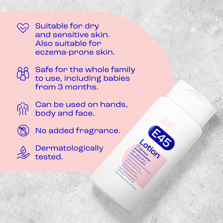 E45 Moisturizing Body Lotion 200Ml