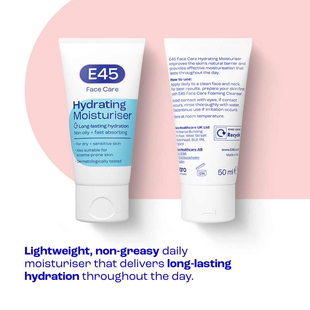 E45 Face Hydrating Moisturiser 50Ml