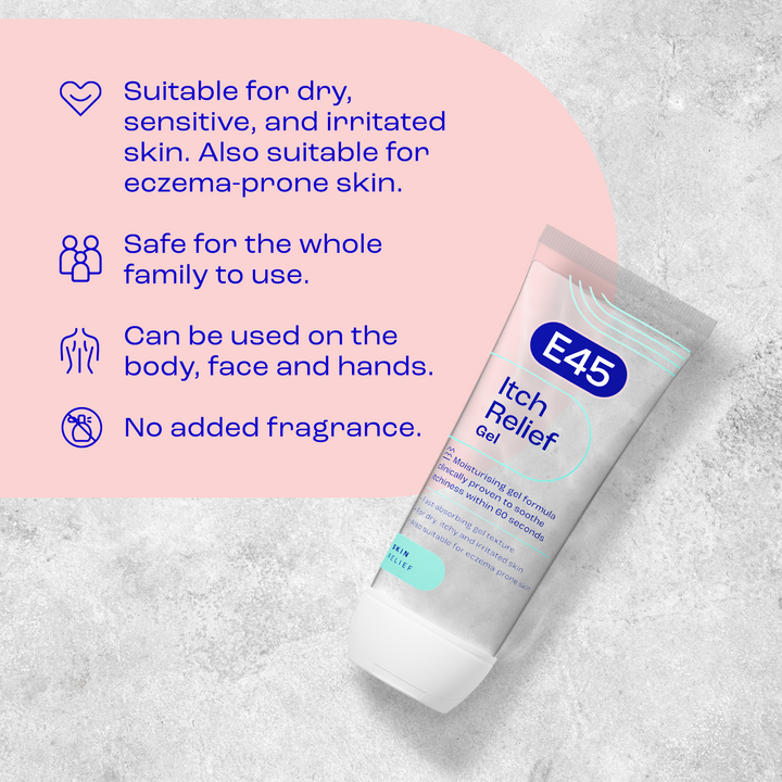 E45 Itch Relief Gel 100Ml