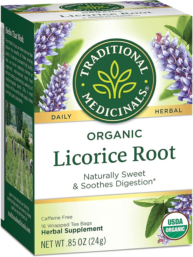 TM ORGANIC LICORICE ROOT TEA 16S