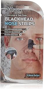 7Th Heaven Men Blackhead Nose Strips 3S