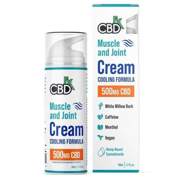 CBDFX 500MG MUSCLE&JOINT MOIST CREAM 50ML