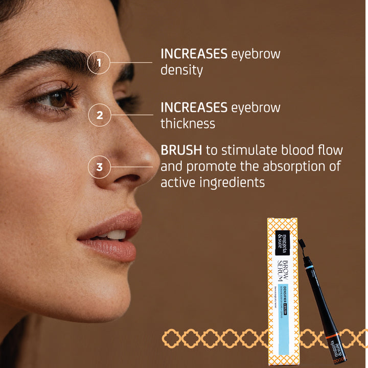 NUGGELA BROW SERUM DENSIFIER + BRUSH