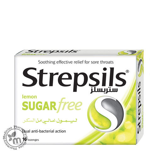 Strepsils Lemon Sugar Free 16S