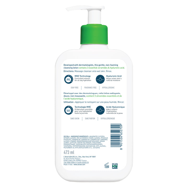Cerave Hydrating Cleanser 473Ml
