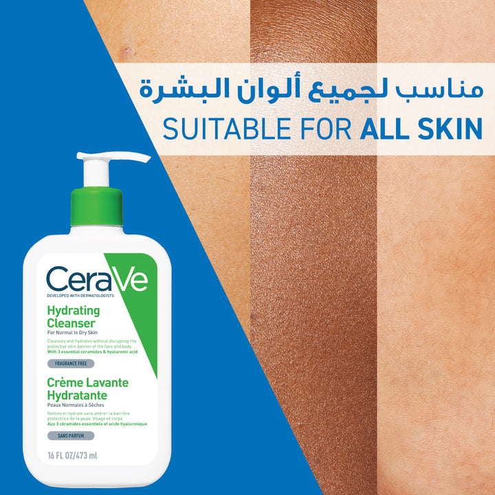 Cerave Hydrating Cleanser 473Ml