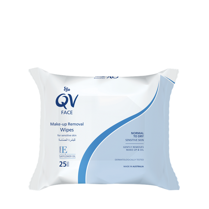 Ego QV Face Make Up Removal Wipes 25s