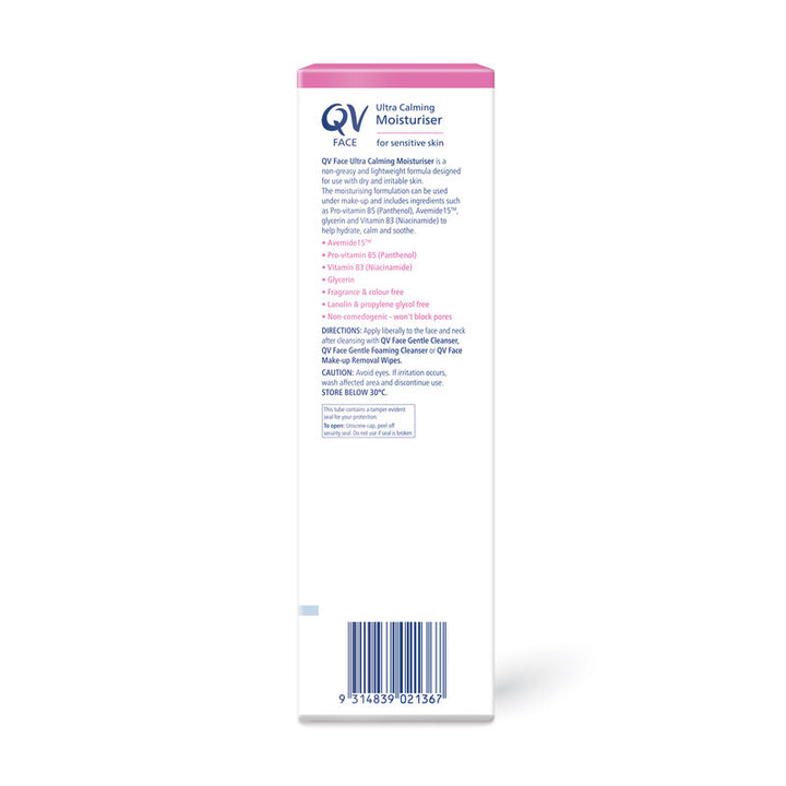 Ego Qv Face Ultra Calming Moisturiser 75g