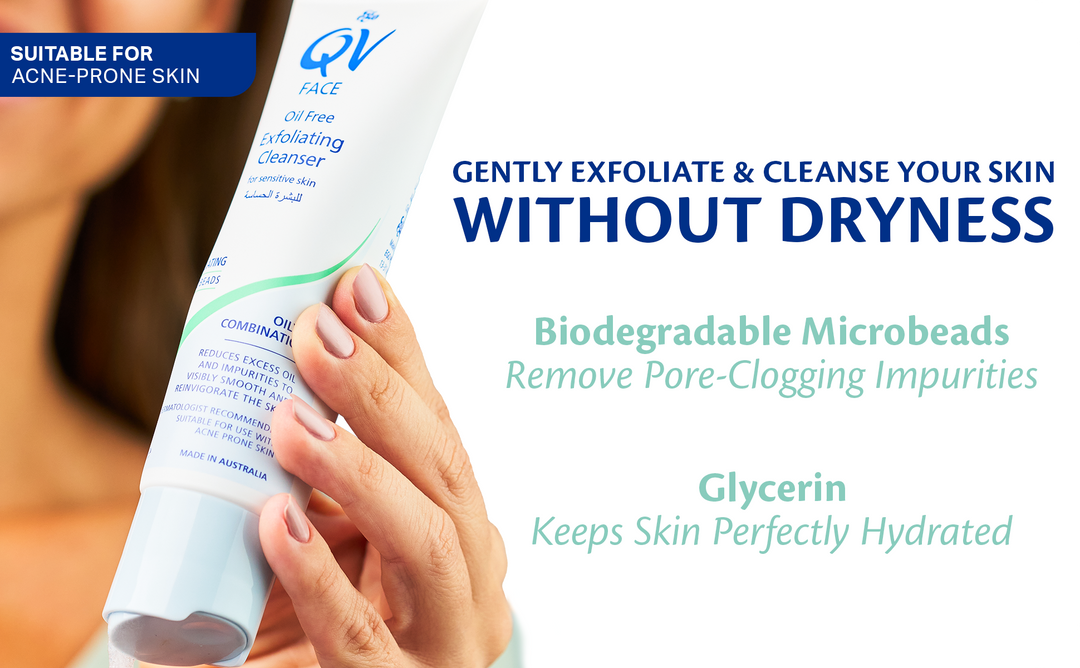 EGO QV OIL FREE EXFOLIATING CLEANSER 75G