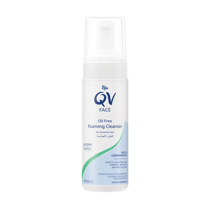 EGO QV OIL FREE FOAMING CLEANSER 150ML